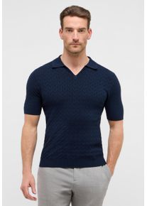 Eterna Herren Poloshirt, blau, casual, Gr. XXL, 100% Baumwolle, Shirts
