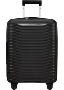Samsonite Hartschalen-Trolley "UPSCAPE, verschiedene Größen und Farben", schwarz, Polypropylen, gestreift, modisch, Koffer, Volumenerweiterung