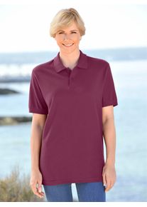 Herren Poloshirt "Poloshirt", rot, Gr. 4, Fruit of the Loom, unifarben, 100% Baumwolle, Shirts
