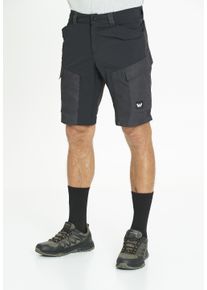 WHISTLER Herren Shorts "ROMMY", schwarz, casual, Gr. XXXL, mehrfarbig, 93% Polyester, 7% Elasthan, Hosen, mit atmungsaktivem Materialmix