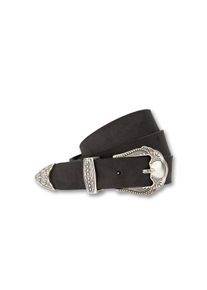 Bernd Götz BERND GÖTZ Damen Ledergürtel, schwarz, Gr. 100, Obermaterial: 100% Rindsleder, Gürtel