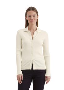 Marc O'Polo MARC O'POLO Damen Langarmbluse "mit TENCEL Modal", beige, Gr. L, unifarben, Obermaterial: 61% Baumwolle, 36% Modal, 3% Elasthan, Blusen