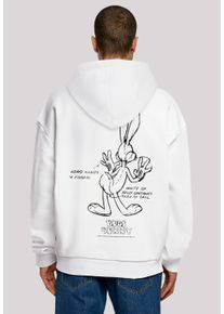 F4NT4STIC Herren Kapuzenpullover "Looney Tunes Bugs Bunny White Belly", weiß, casual, Gr. XXXL, Obermaterial: 100% Baumwolle, Pullover, Print