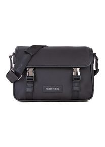 Valentino Handbags VALENTINO BAGS Damen Umhängetasche "FLAP BAG NERO", schwarz, Canvas, Taschen, Schultertasche Businesstasche Handtasche Damen