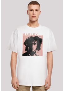 F4NT4STIC Herren T-Shirt "Bob Marley Reggae Music by Rock Off", weiß, casual, Gr. 4XL, Obermaterial: 100% Baumwolle, Shirts, Premium Qualität, Musik