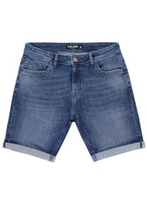 Cars Jeans Herren Jeansshorts "HUNTER SHORT", blau, modisch, Gr. XS, unifarben, Web, Obermaterial: 99% Baumwolle, 1% Elasthan, Jeans