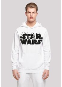 F4NT4STIC Herren Kapuzenpullover "Star Wars Minimalist Logo", weiß, casual, Gr. XL, Obermaterial: 50% Baumwolle, 50% Polyester, Pullover, Print