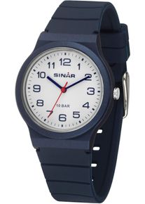 SINAR Quarzuhr, blau, Armbanduhren, Armbanduhr,Jugendliche,Damen, Kinder, bis10 bar wasserd., Geschenkidee