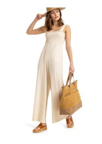 Roxy Damen Jumpsuit "Just Passing By", beige, Gr. XXL, 63% Polyester, 33% Viskose, 4% Elasthan, Overalls