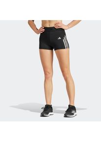 Damen Shorts "HYGLM 3INCH", schwarz-weiß, sportlich, Gr. XL, adidas Performance, Obermaterial: 85% Polyester, 15% Elasthan, Hosen