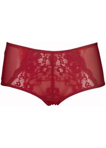 After Eden D-cup & up Damen Panty "BO", AFTER EDEN D-CUP & UP, Gr. XL, rot, Obermaterial: 86% Polyamid, 14% Elasthan, unifarben, Unterhosen, mit eleganter Spitze