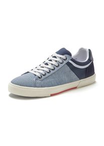 Herren Sneaker "Schnürschuh", AUTHENTIC LE JOGGER, Gr. 41, blau, Obermaterial: 60% Textilmaterial, 40% Lederimitat. Futter: 100% Textilmaterial.