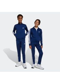 Kinder Trainingsanzug "J 3S TR TS 205", blau, sportlich, Gr. 176, adidas Sportswear, Obermaterial: 100% Polyester, Sportanzüge