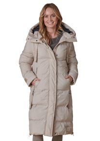 Zhrill Damen Steppmantel "ISI MAX", beige, casual, Gr. XXL, unifarben, Steppware, Obermaterial: 100% Polyester, Mäntel, als praktische 2 in 1-
