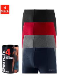 Bench. Herren Boxer "Boxershorts für Herren", Gr. S, bunt, Jersey, Obermaterial: 95% Baumwolle, 5% Elasthan, unifarben, Unterhosen, Unterhosen in der