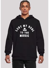F4NT4STIC Herren Sweatshirt "Woodstock Lost My Soul", schwarz, casual, Gr. 5XL, Obermaterial: 65% Baumwolle, 35% Polyester, Sweatshirts, Print