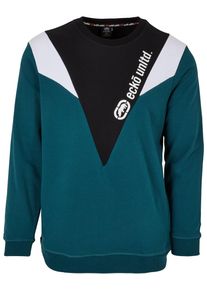 Ecko Unltd. Herren Rundhalspullover "Ecko Unltd. Pullover Ecko Unltd. Canberra Crewneck Black", blau, casual, Gr. S, mehrfarbig, 80% Baumwolle, 20%
