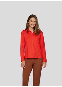Rabe Damen Klassische Bluse "Bluse", orange, feminin, Gr. 50, unifarben, 92%Viskose 8%Elastan, Blusen