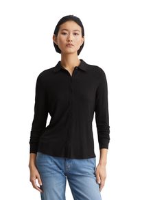 Marc O'Polo MARC O'POLO Damen Blusenshirt "aus LENZING ECOVERO ", schwarz, casual, Gr. XXL, unifarben, Obermaterial: 94% Viskose, 6% Elasthan, Shirts