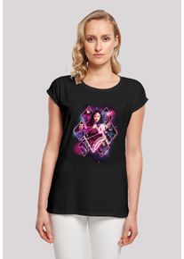 F4NT4STIC Damen T-Shirt "DC Comics Superman True Hero Superheld", schwarz, casual, Gr. M, Obermaterial: 100% Baumwolle, Shirts, Damen,Premium