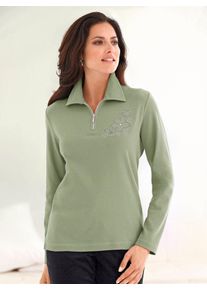 Classic Basics Damen Poloshirt "Poloshirt", grün, Gr. 42, unifarben, 100% Baumwolle, Shirts