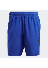 Herren Shorts "TR-ES WV SHO", blau, sportlich, Gr. L, adidas Performance, clean, Obermaterial: 100% Polyester, Hosen, Essentials Woven Trainingsshorts