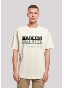 F4NT4STIC Herren T-Shirt "Harlem OVERSIZE TEE", beige, casual, Gr. XL, Obermaterial: 100% Baumwolle, Shirts, Print