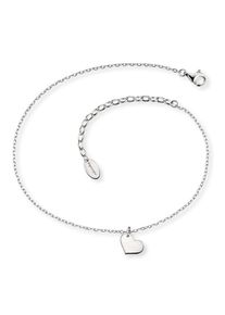 Engelsrufer Fußkette "HERZ, ERF-LILHEART", Silber 925 (Sterlingsilber), silber, Silber 925 (Sterlingsilber), Fußkettchen