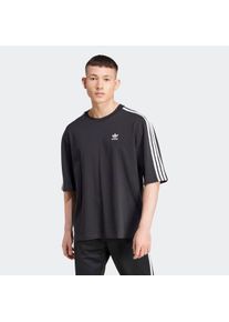 Herren T-Shirt "Oversize tee", schwarz, sportlich, Gr. L, adidas originals, Obermaterial: 100% Baumwolle, Shirts