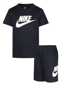 Nike Sportswear Kinder T-Shirt & Shorts "CLUB TEE & SHORT SET", schwarz, sportlich, Gr. 104, Obermaterial: 60% Baumwolle, 40% Polyester, KOB