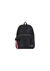 Schultertasche "Alpha Industries Accessoires - Bags Crew Backpack", Alpha Industries, schwarz, Obermaterial 1: 100% Nylon, Obermaterial 2: 100%