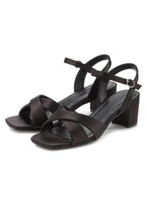 Lascana Damen Sandalette "Sommerschuh", Gr. 37, schwarz, Obermaterial: 100% Synthetik. Futter: 100% Lederimitat. Decksohle: 100% Lederimitat.