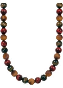 Thomas Sabo Damen Kette ohne Anhänger "Talisman-Kette/Beadskette, KE2304-826-7-L70", 70, Silber 925 (Sterlingsilber)silberfarben, braun, blau, rot,
