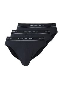 Baldessarini Herren Minislip "Monaco", Gr. 7, schwarz, Single Jersey, Obermaterial: 95% Baumwolle, 5% Elasthan, unifarben, Unterhosen, mit Logo-Bund