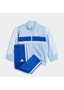 Kinder Trainingsanzug "I 3S TIB TS", blau, sportlich, Gr. 104, adidas Sportswear, Obermaterial: 100% Polyester, Sportanzüge