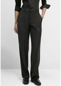 Cinque Damen Anzughose "CIHOMME", schwarz, casual, Gr. 42, unifarben, Web, Obermaterial: 53% Polyamid, 43% Schurwolle, 4% Elasthan, Hosen, Mit