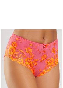 Lascana Damen Slip "Wanda", Gr. 36, pink, Obermaterial: 68% Polyamid, 18% Baumwolle, 10% Polyester, 4% Elasthan, Unterhosen, in abdeckender