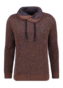 Ragman Herren Rollkragenpullover, orange, casual, Gr. XXL, 100% Baumwolle, Pullover