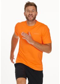 Endurance Herren Funktionsshirt "Kulon", orange, sportlich, Gr. M, unifarben, 92% Polyester, 8% Elasthan, Shirts, aus atmungsaktiven Funktionsstretch