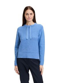Betty Barclay Damen Strickpullover "Betty Barclay Strickpullover mit Rippenstruktur", blau, casual, Gr. 48, Strick, Obermaterial: 50% Viskose, 27%