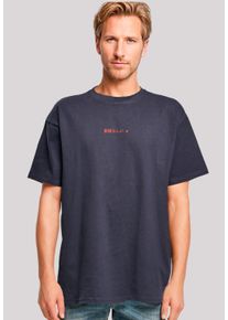 F4NT4STIC Herren T-Shirt "Kanagawa Welle Blue", blau, casual, Gr. XXL, Obermaterial: 100% Baumwolle, Shirts, Premium Qualität