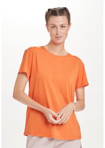 ENDURANCE ATHLECIA ATHLECIA Herren Funktionsshirt "LIZZY", orange, sportlich, Gr. 36, meliert, 88% Polyester, 12% Elasthan, Shirts, mit QUICK DRY-Technologie
