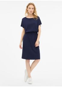 Ragwear Damen Sommerkleid "ASTAH", schwarz, casual, Gr. M, unifarben, Jersey, Obermaterial: 80% Viskose, 20% Polyester, Kleider