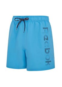 Reebok Herren Badeshorts "Romero", blau, sportlich, Gr. XL, unifarben, Web, Polyester, Badehosen, mit Kordeln