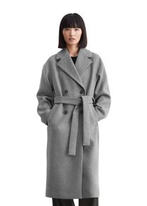 Marc O'Polo Damen Wintermantel, grau, casual, Gr. M, MARC O'POLO DENIM, Web, Obermaterial: 50% Wolle, 40% Polyester, 5% Polyacryl, 3% Viskose, 2% Polyamid.