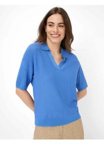 Brax Damen Strickpullover "Style LILIAN", blau, Gr. 38, 72% Viskose, 28% Polyamid, Pullover