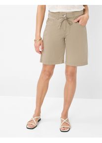Brax Damen Bermudas "Style MAINE B", grün, Gr. 46, 78% Baumwolle, 19% Lyocell, 3% Elasthan, Hosen