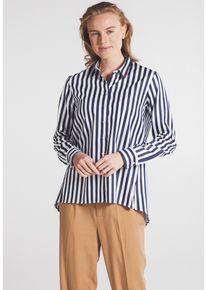 Eterna Damen Hemdbluse "LOOSE FIT", blau, casual, Gr. 38, 100% cotton, Blusen