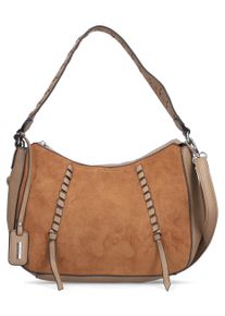 Rieker Damen Umhängetasche "Raqi/Kuka", bunt, Lederimitat, Taschen, Schulter Tasche Damen Tasche mit dekorativen Flechtdurchzügen