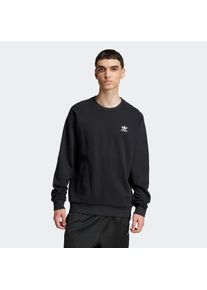 Herren Sweatshirt "ESS CREW FT", schwarz, sportlich, Gr. M, adidas originals, Obermaterial: 100% Baumwolle, Sweatshirts
